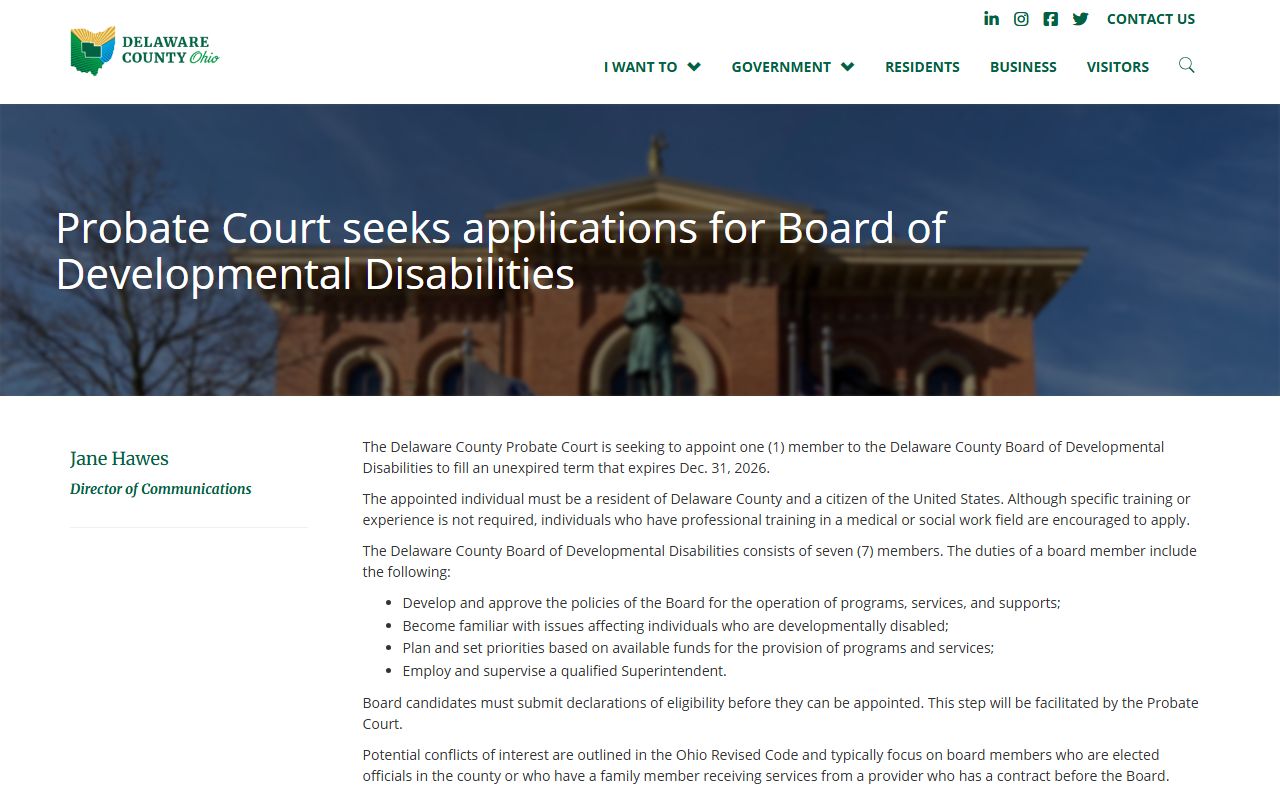 Delaware County Family Court Records - Delaware County Probate Court