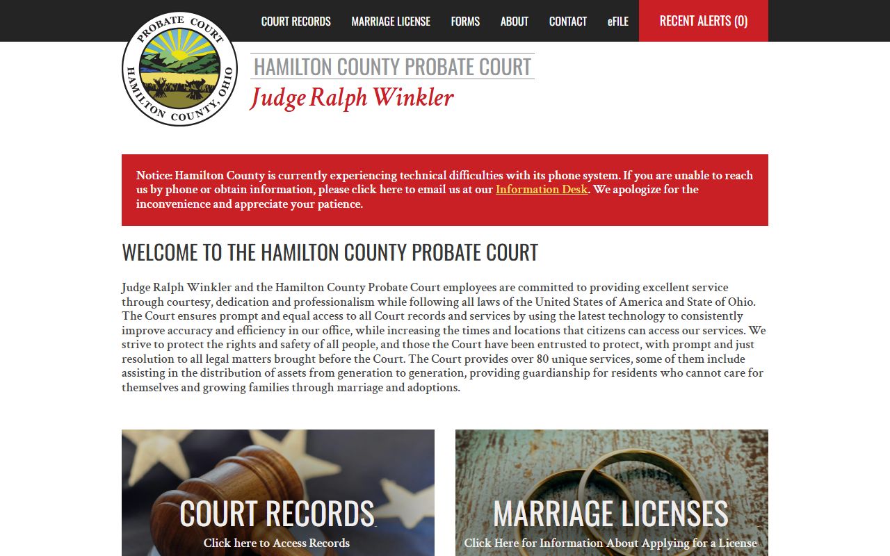 Hamilton County Family Court Records - Hamilton County Probate Court