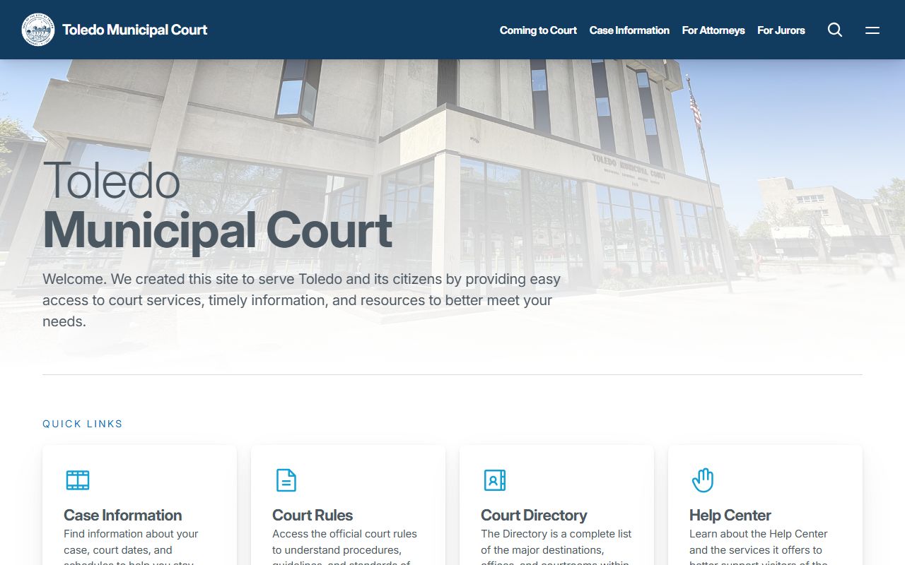 Lucas County Family Court Records - Toledo Municipal Court