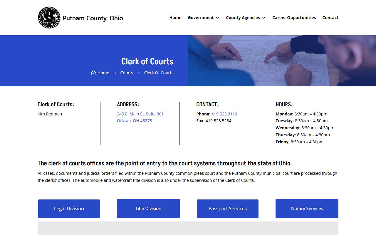 Putnam County Family Court Records - Putnam County Clerk of Courts